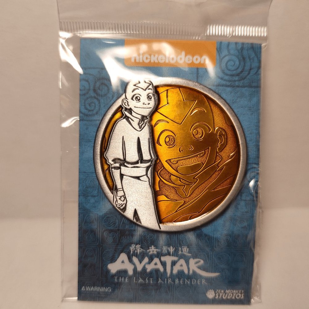 Avatar Aang The Last Airbender Official Nickelodeon Enamel Pin